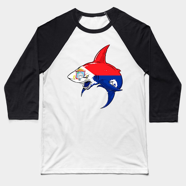 sint maarten Baseball T-Shirt by daybeear